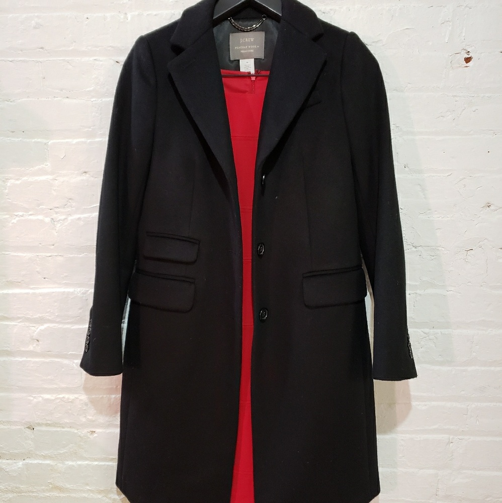 J. Crew 100% Wool Coat
